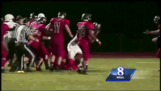 Illustration for article titled High School Player Rips Off Opponent's Helmet, Beats Him With It
